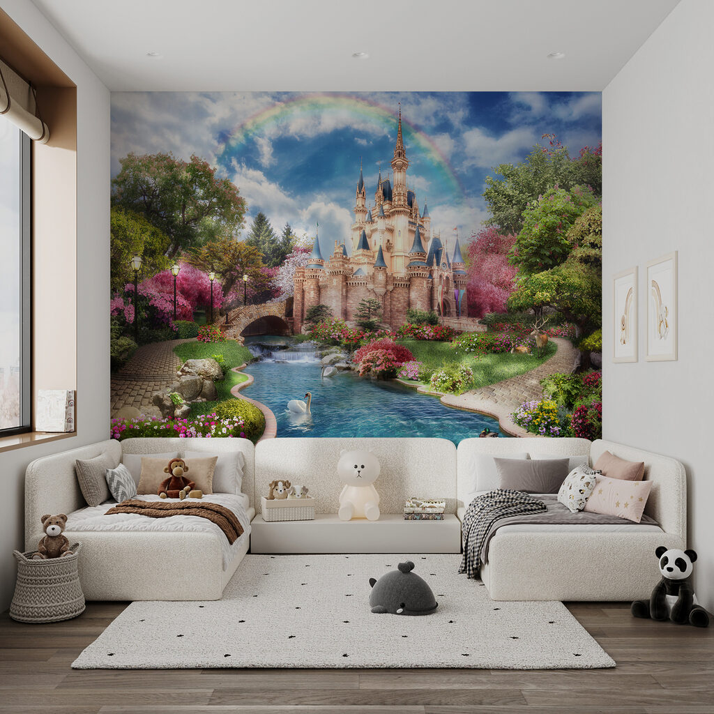 Kasteel bij een regenboogvijver — interieur 6
