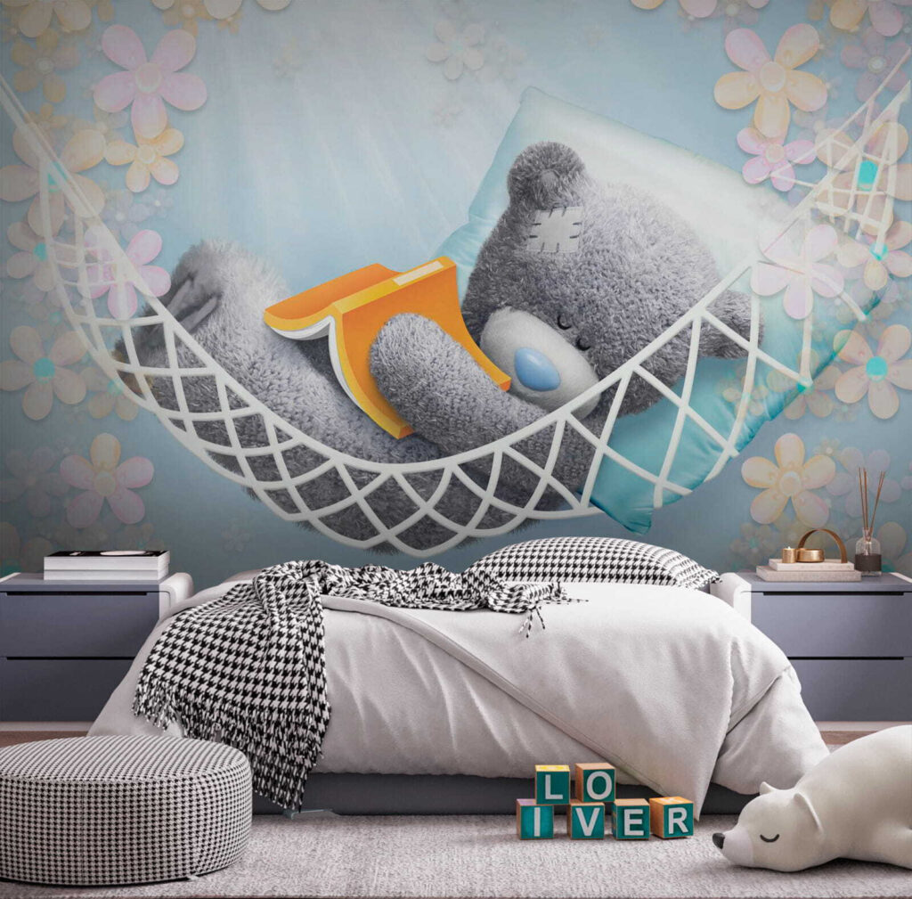 Koala leest in hangmat — interieur 2