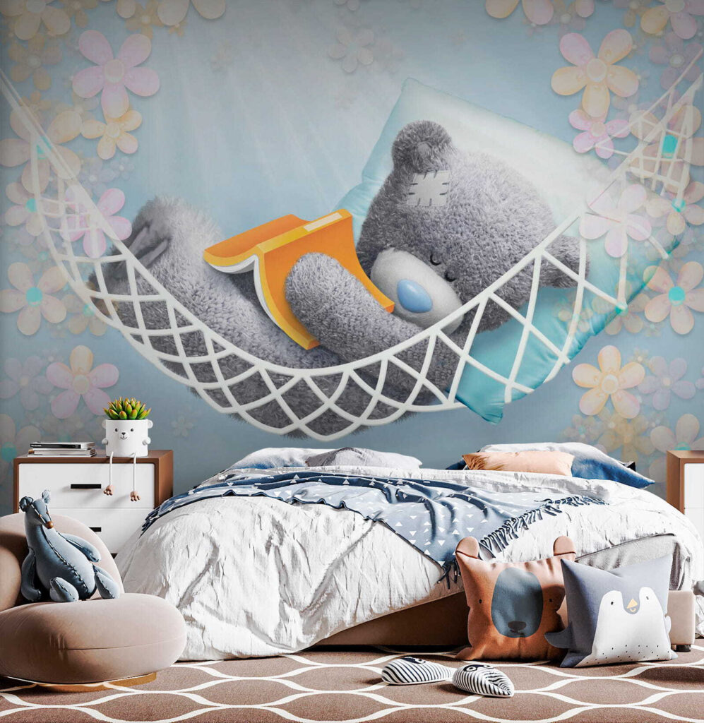 Koala leest in hangmat — interieur 5