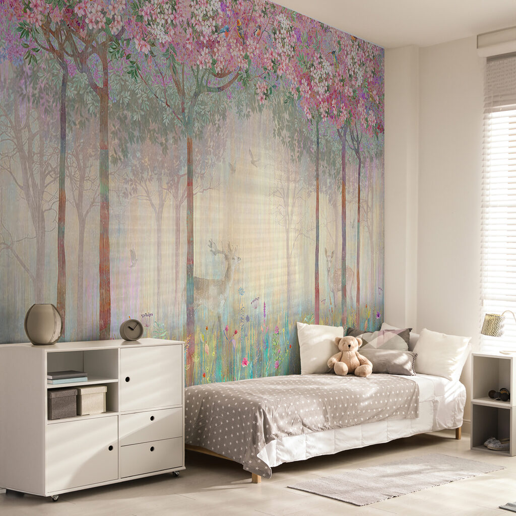 Hert in een bloesembos — interieur 11