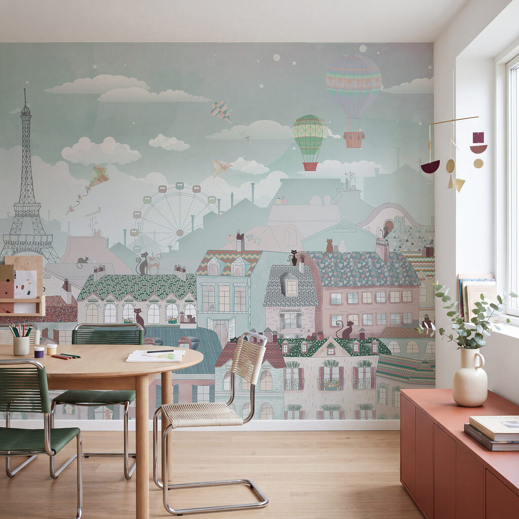 Parijs onder een ballonhemel — interieur 1