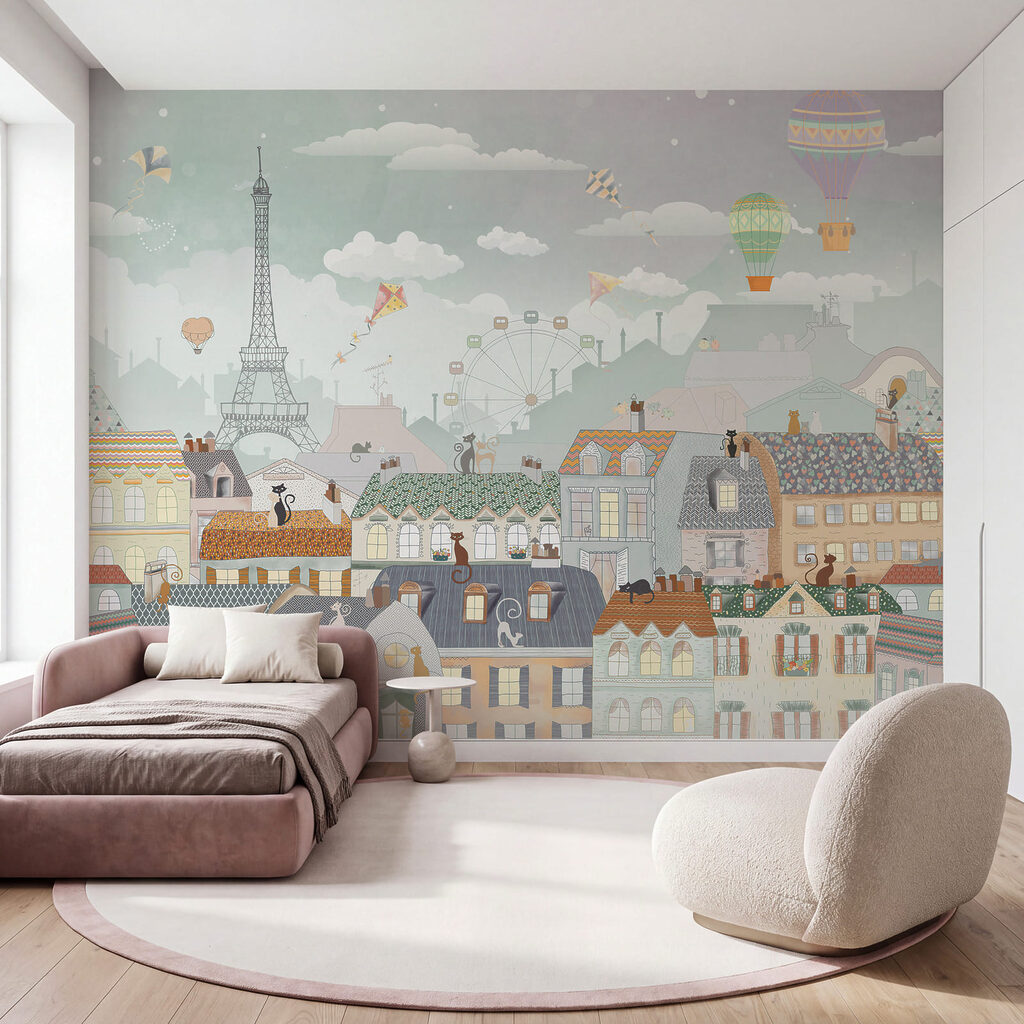 Parijs onder een ballonhemel — interieur 1