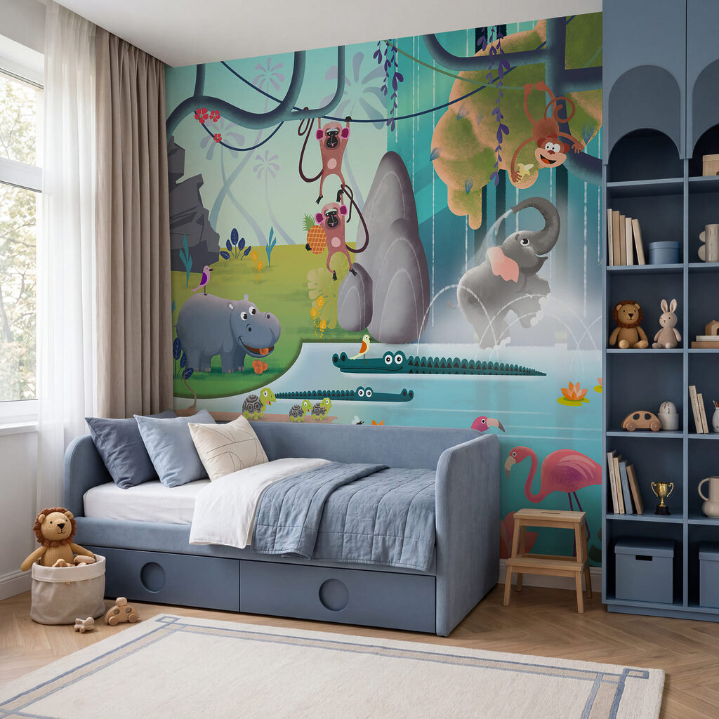 Een jungle vol spel — interieur 2