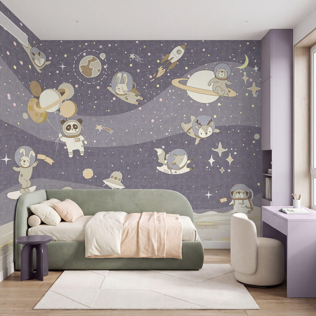 Dierenvriendjes op ruimtereis — interieur 1