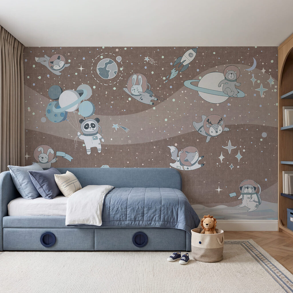 Dierenvriendjes op ruimtereis — interieur 1