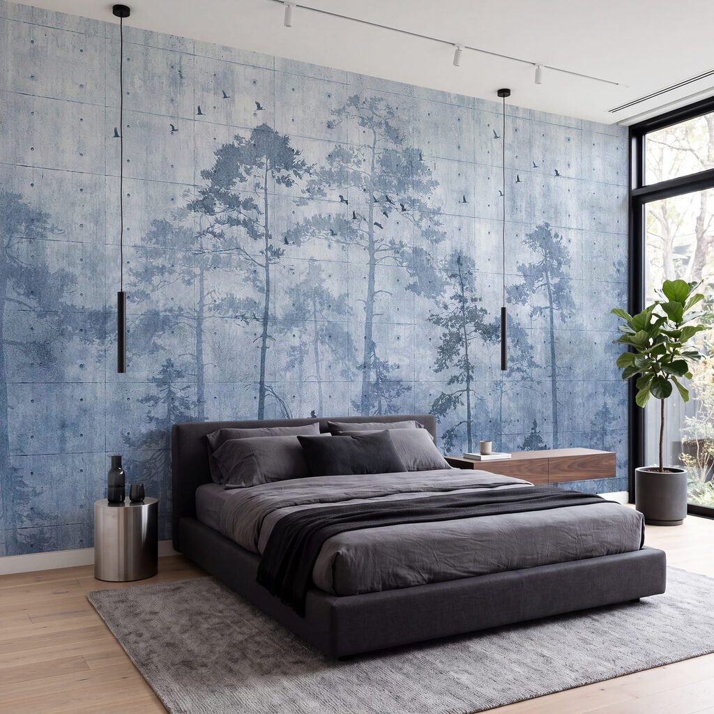 Stammen op verweerde verf — interieur 2