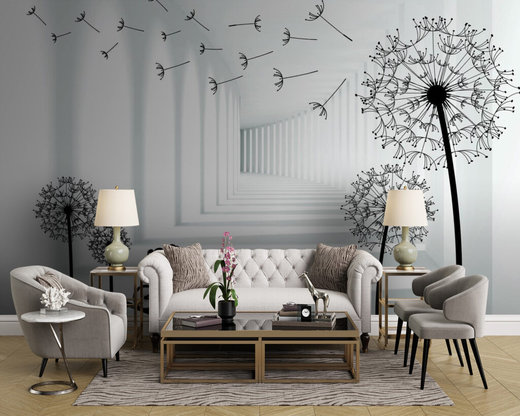 Fietsers tussen grote pluisbollen — interieur 4