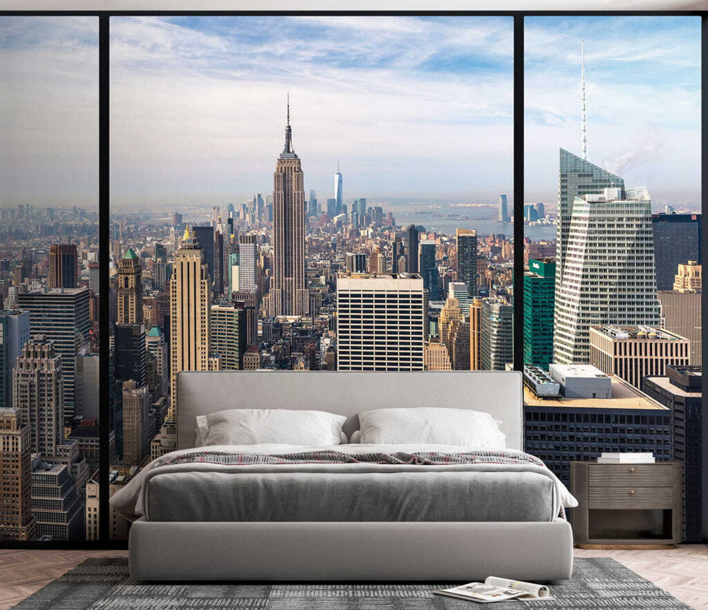 Manhattan achter zwarte kozijnen — interieur 2