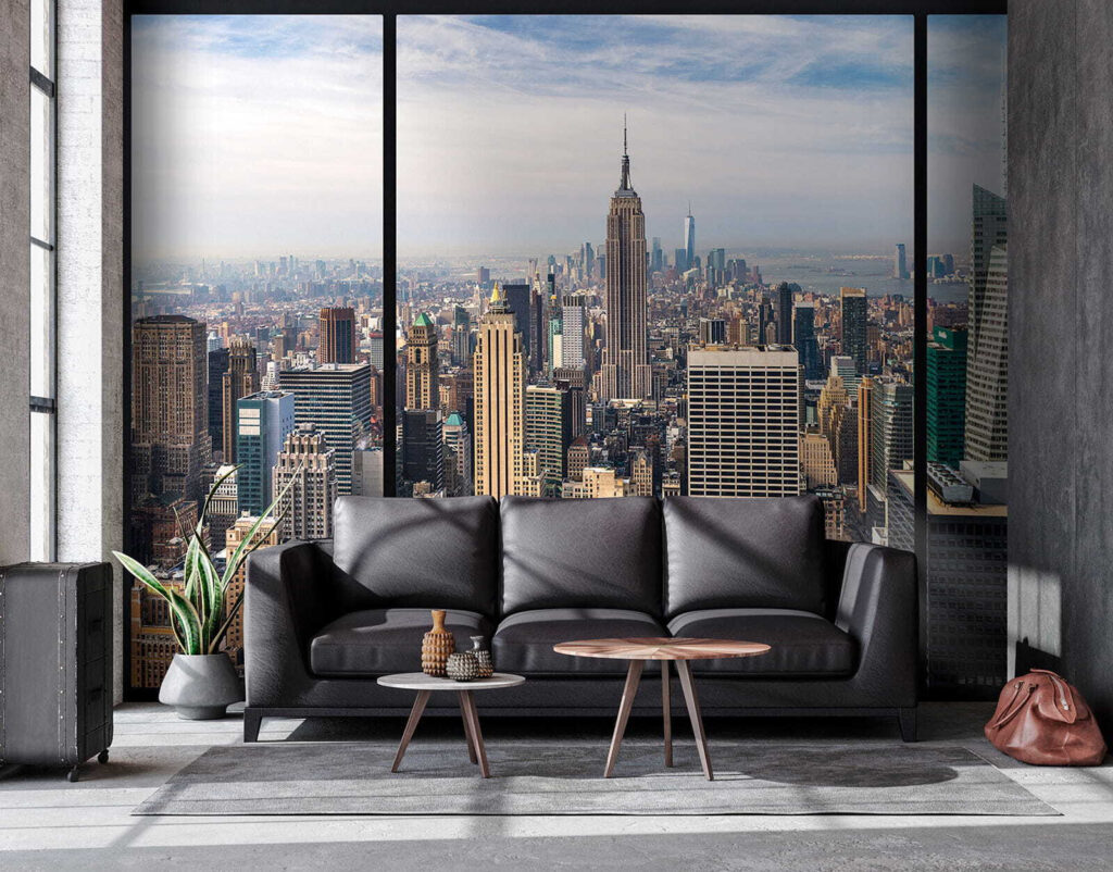 Manhattan achter zwarte kozijnen — interieur 3