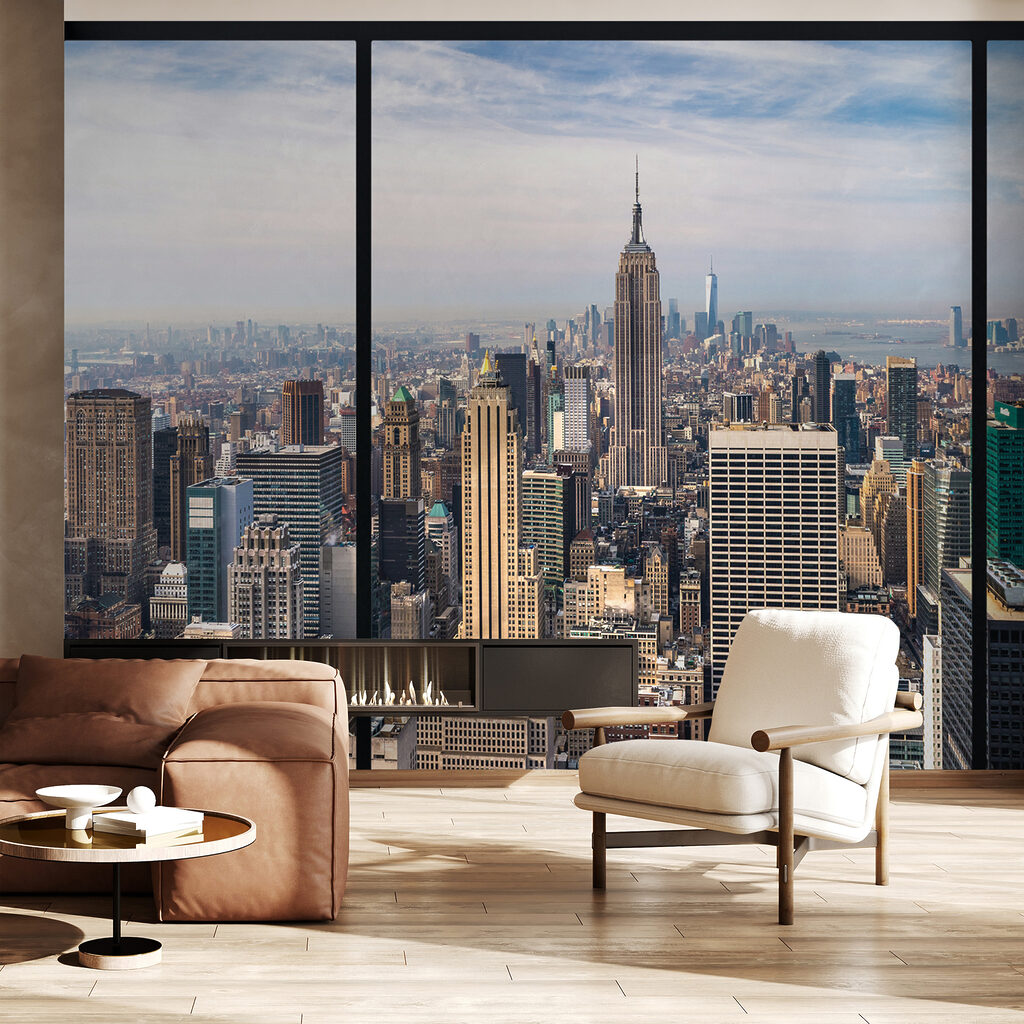 Manhattan achter zwarte kozijnen — interieur 7