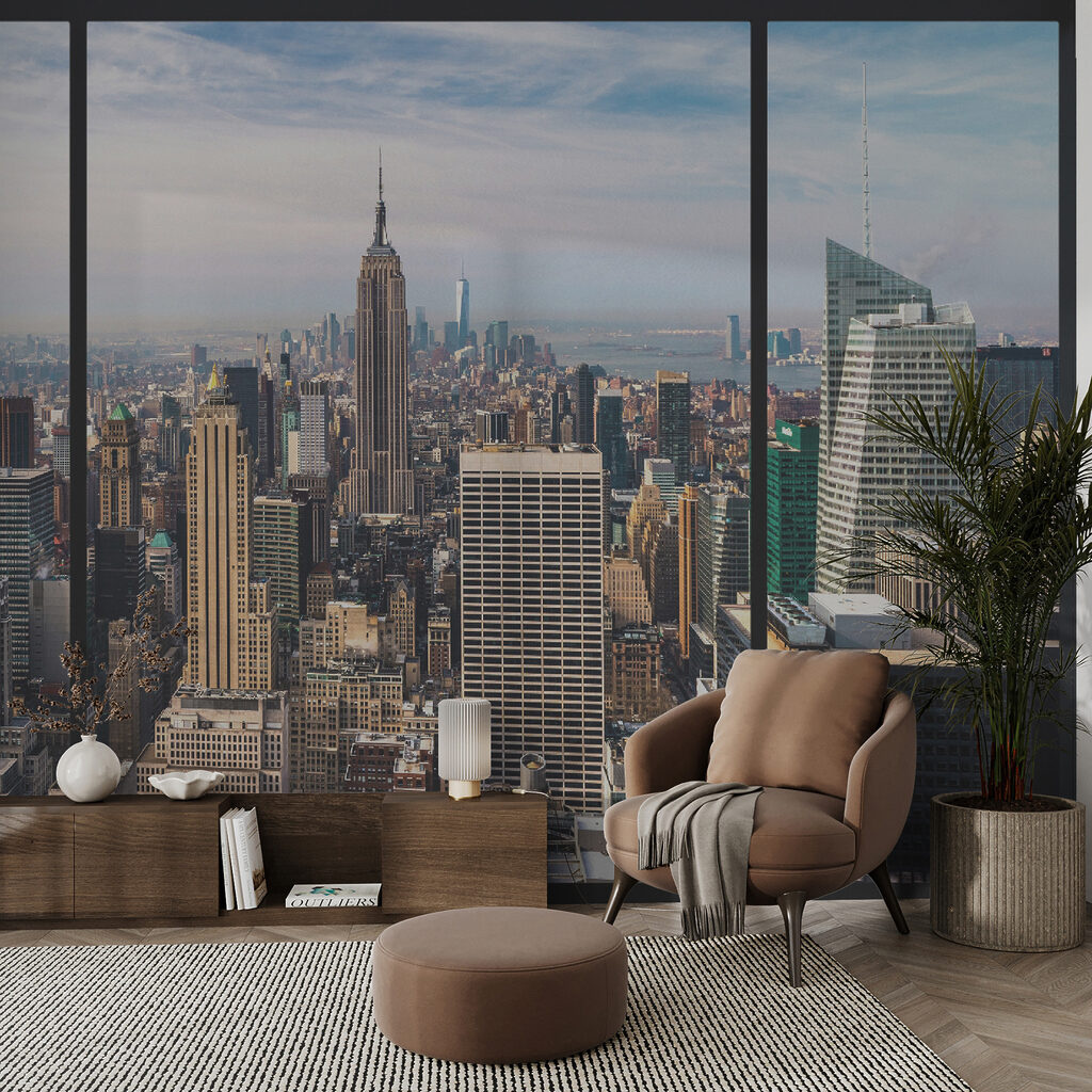 Manhattan achter zwarte kozijnen — interieur 8