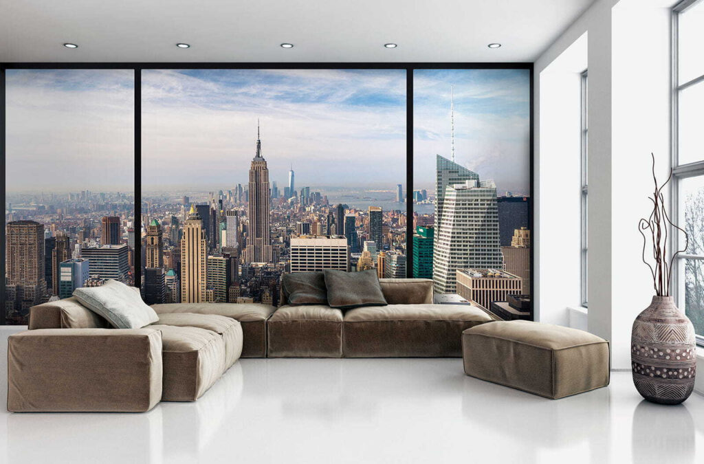 Manhattan achter zwarte kozijnen — interieur 5