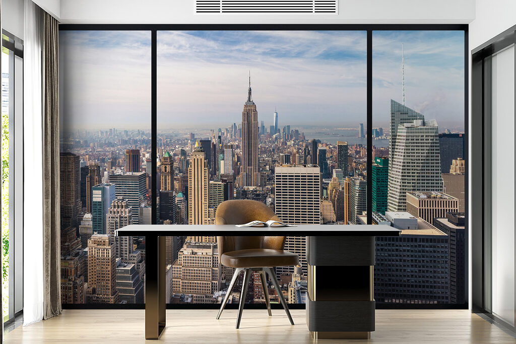 Manhattan achter zwarte kozijnen — interieur 9
