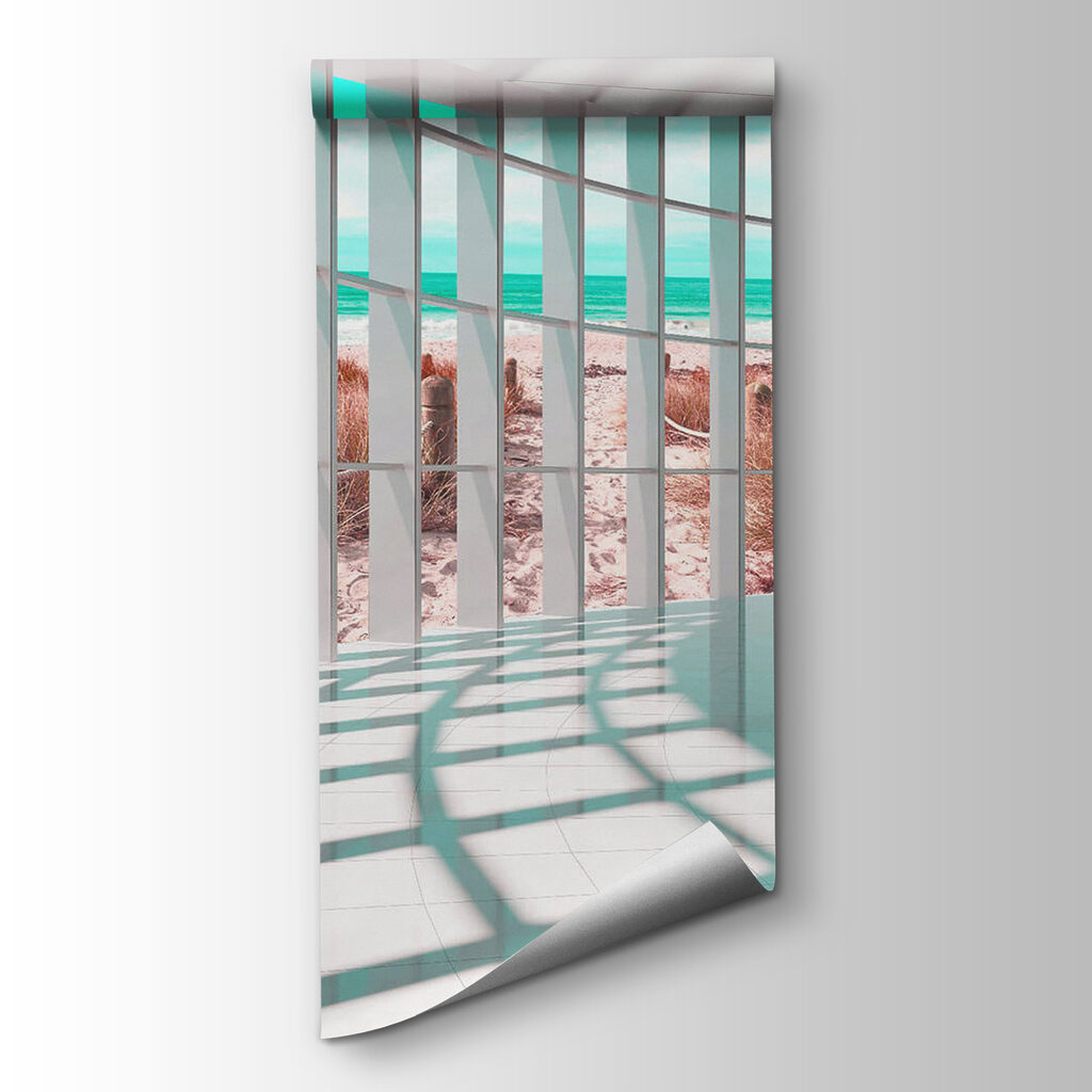 Licht door hoge ramen — productweergave