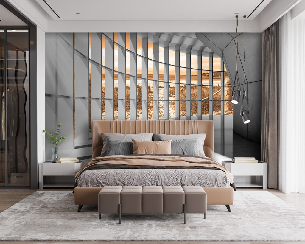Licht door hoge ramen — interieur 4