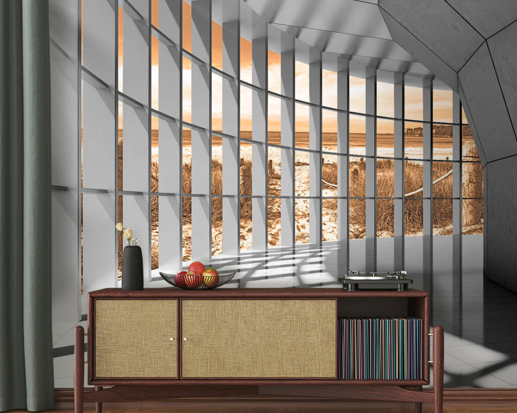 Licht door hoge ramen — interieur 5