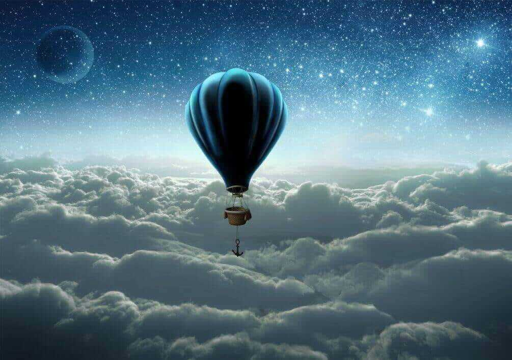 Ballonvaart onder de sterren — volledig ontwerp