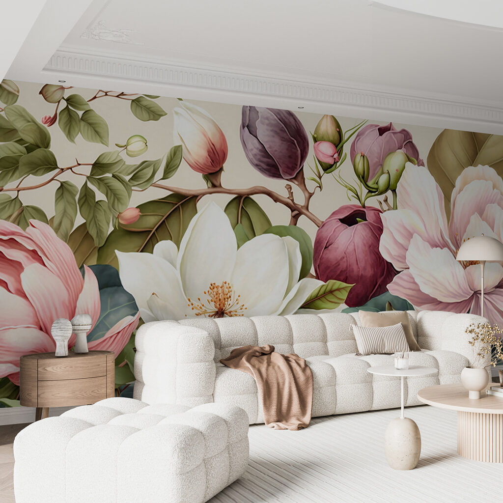 Magnolia's dicht bij elkaar — interieur 5