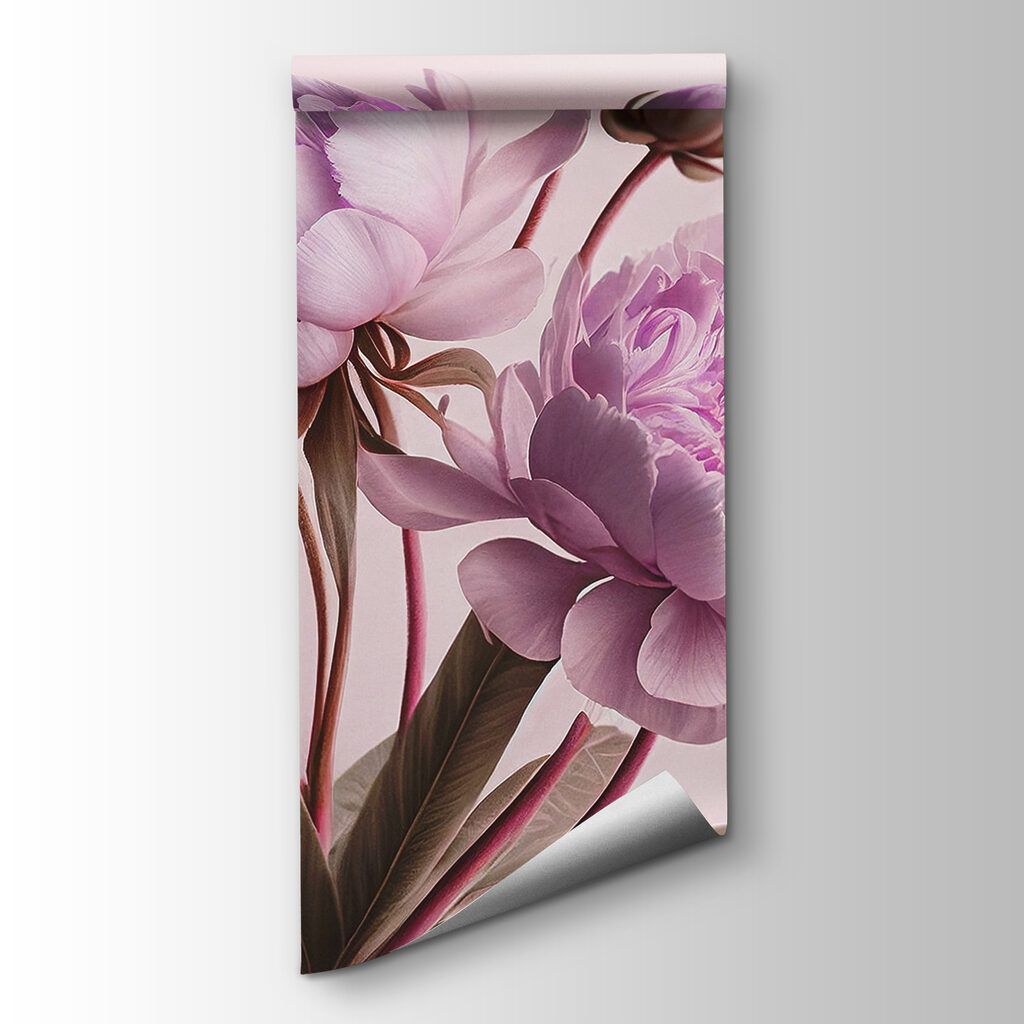 Bloemen in koele verf — productweergave