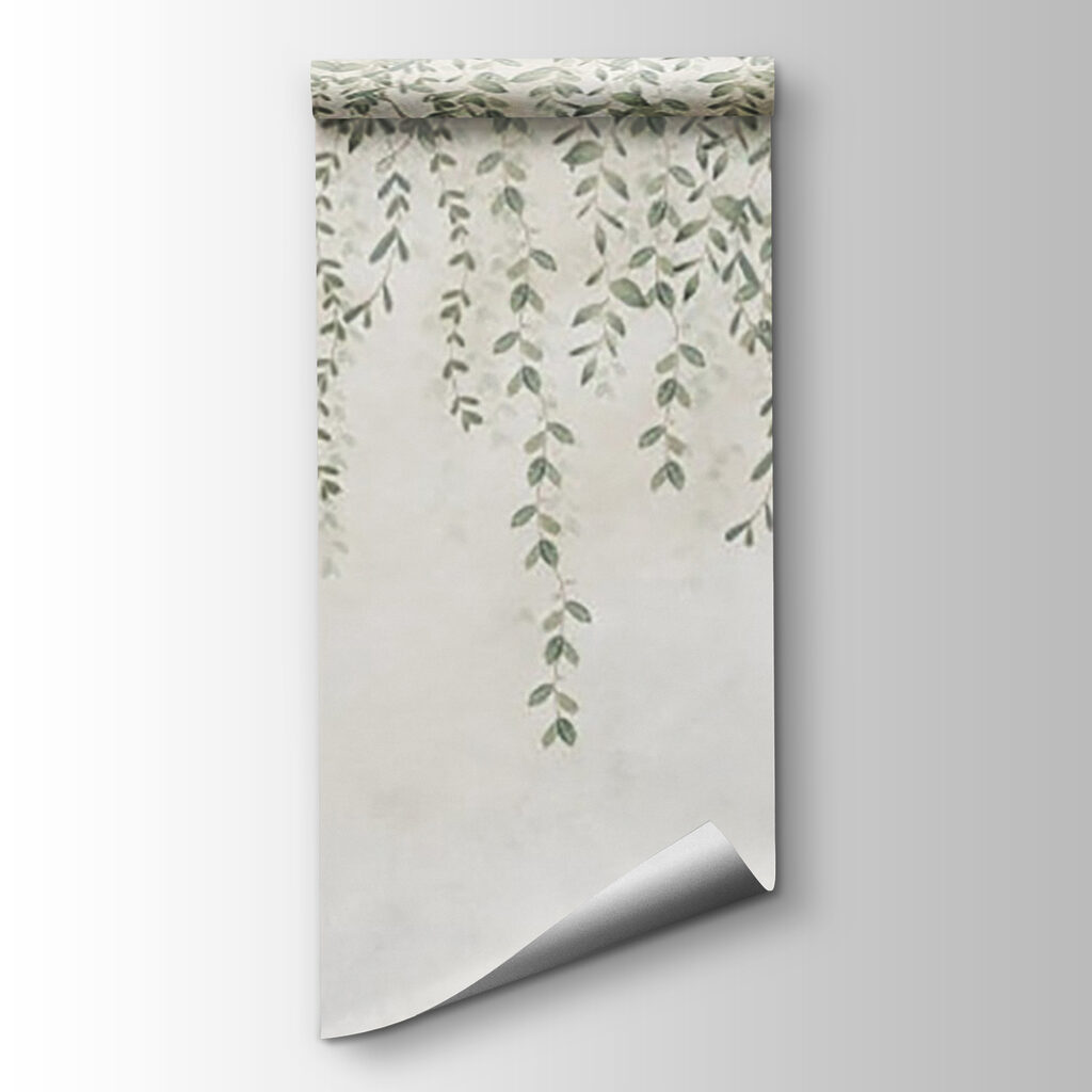 Schilderij van een wijnrank met bladeren — productweergave