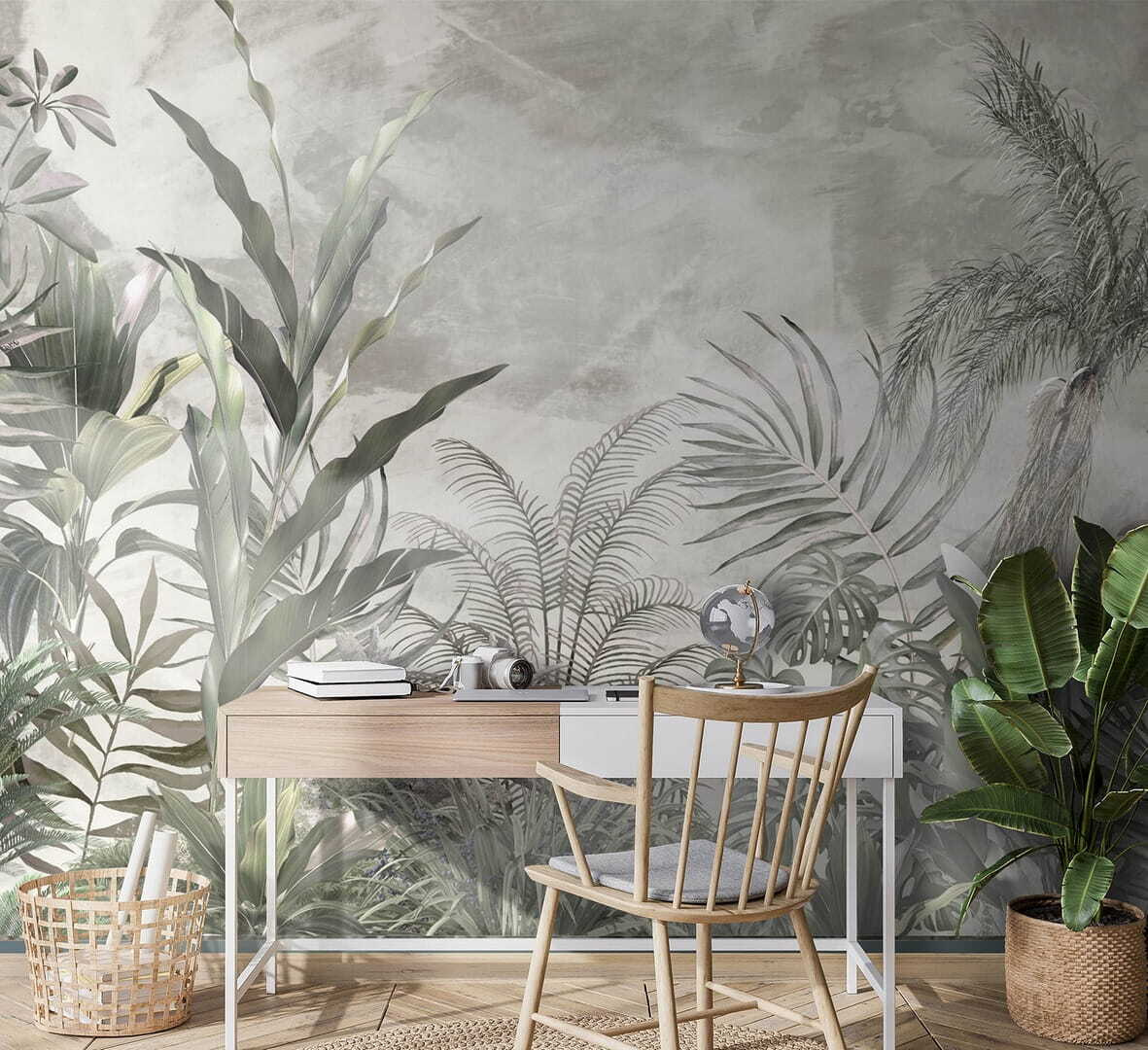 Groep planten in een tuin — interieur 1