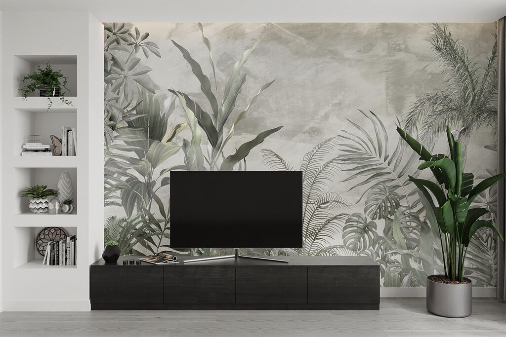 Groep planten in een tuin — interieur 4