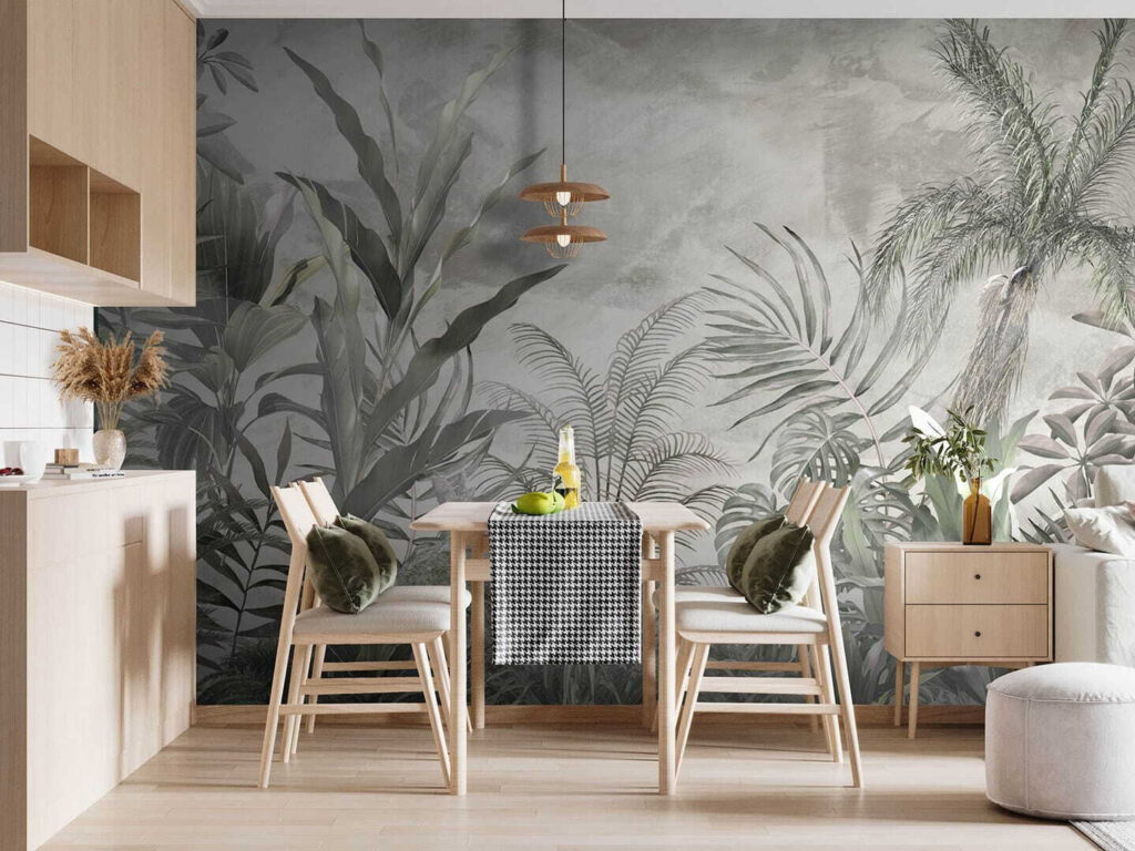 Groep planten in een tuin — interieur 2