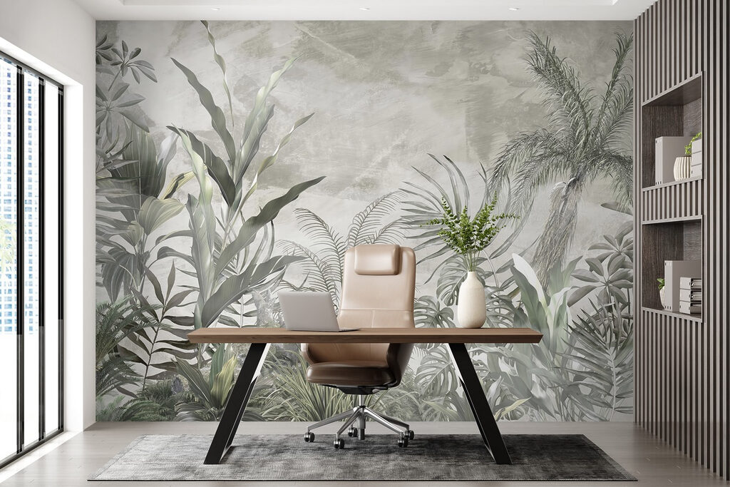 Groep planten in een tuin — interieur 6