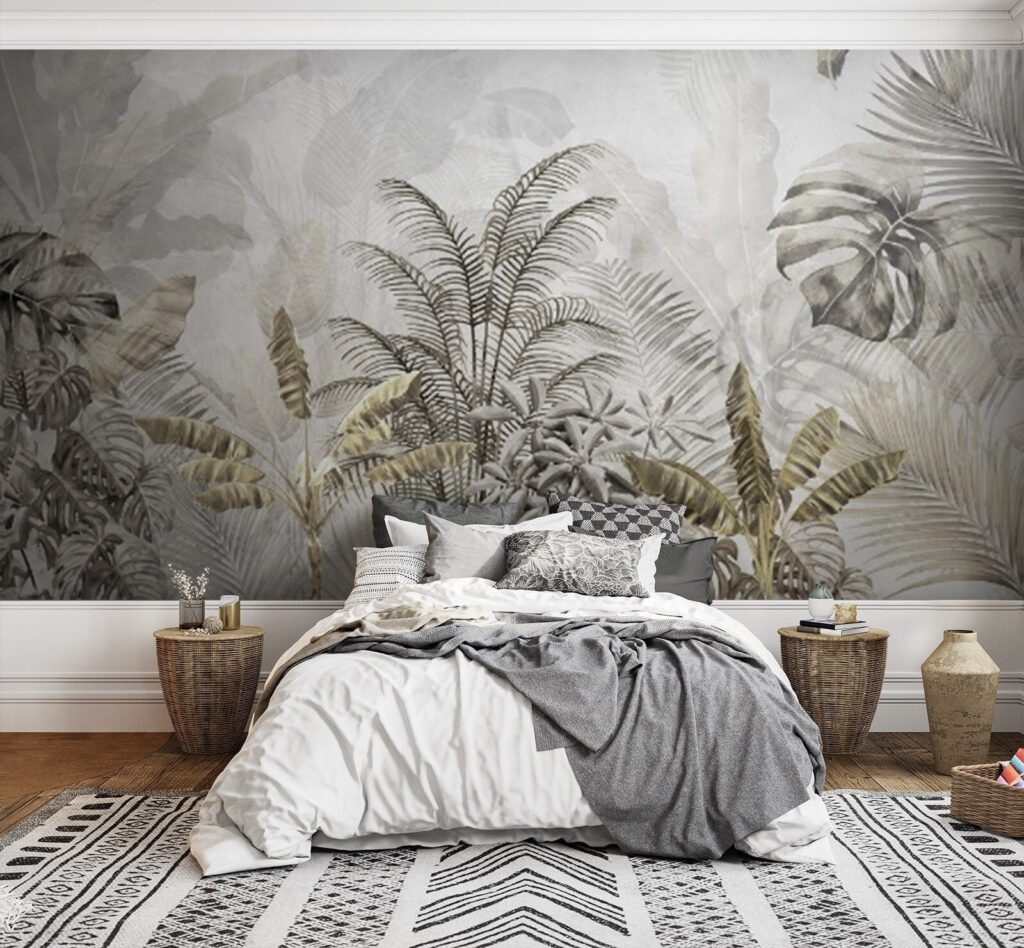 Bleke jungle in laagjes — interieur 1