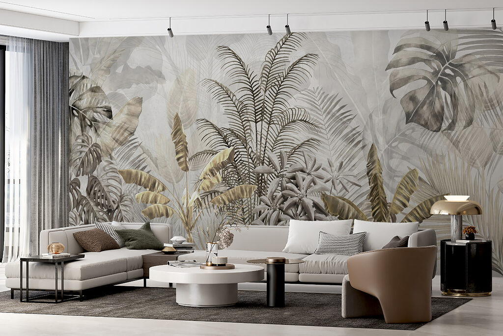 Bleke jungle in laagjes — interieur 4
