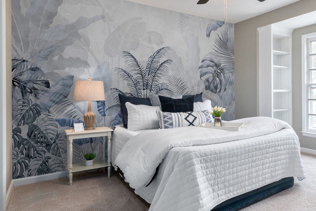 Tropenblad in getekende diepte — interieur 2