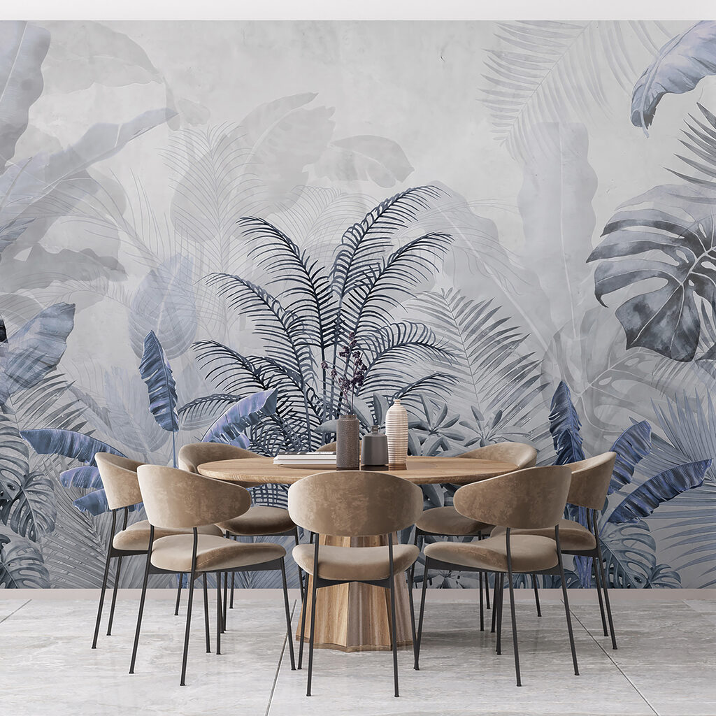Tropenblad in getekende diepte — interieur 3