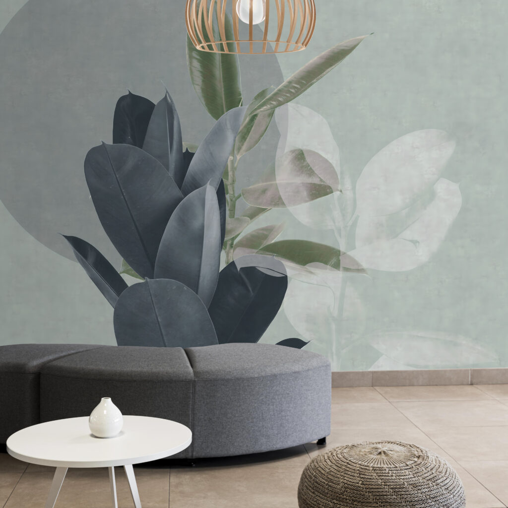 Donker blad voor sluiers — interieur 1
