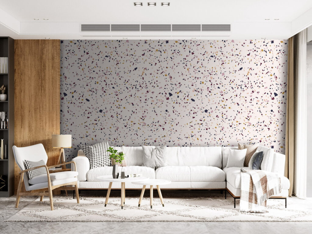 Kleine spikkels in pastelkleuren — interieur 3
