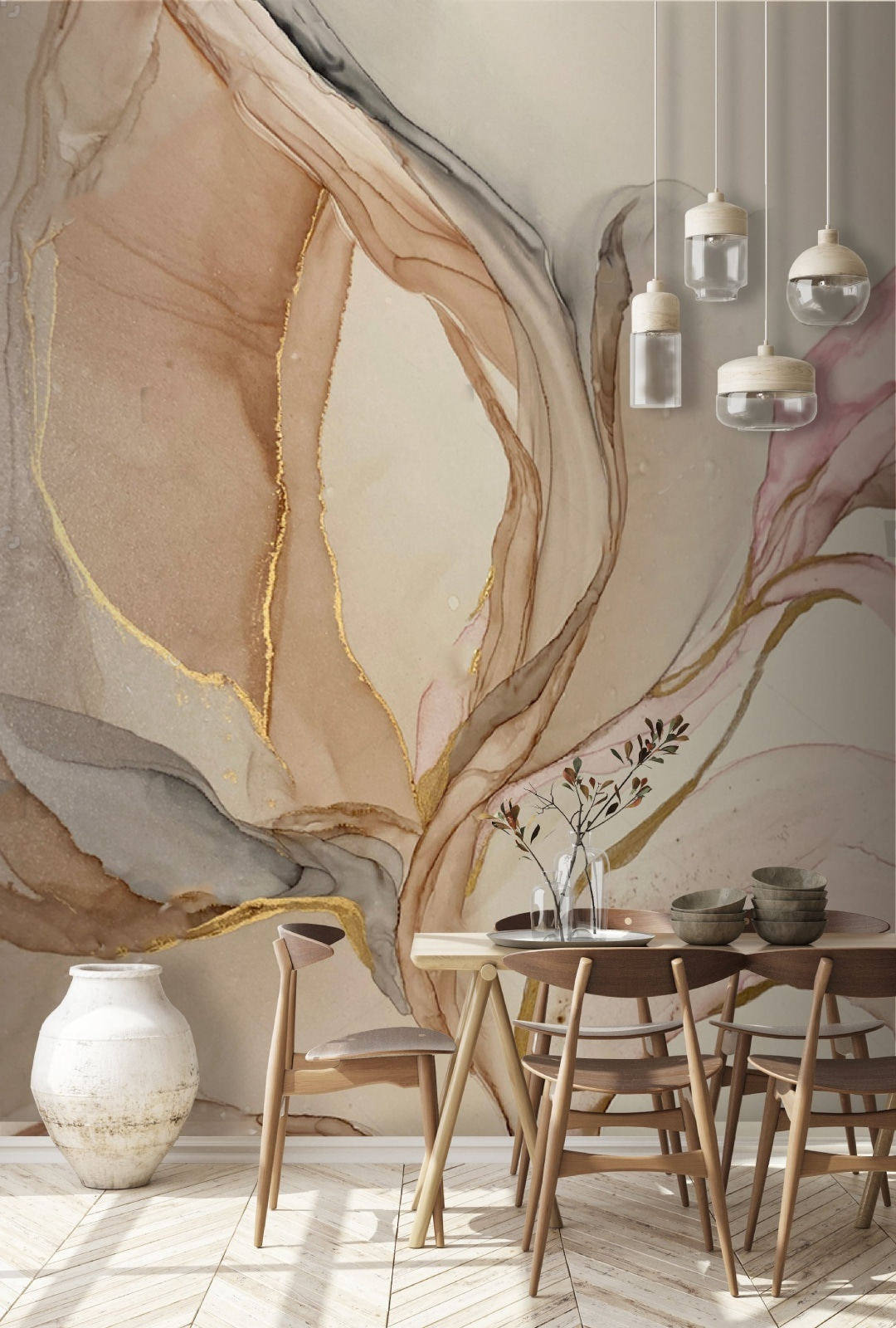 Vloeiende tinten in zachte harmonie — interieur 2