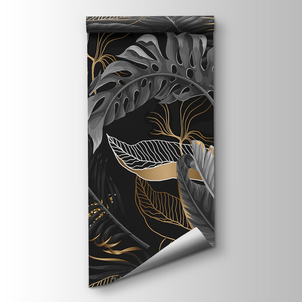 Elegant blad met contrasterende tinten — productweergave