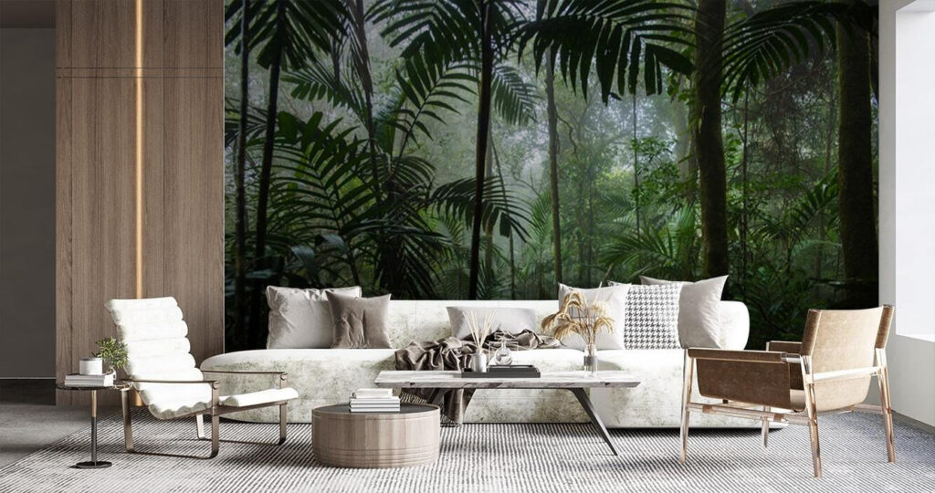 Tussen hoge junglepalmen — interieur 2