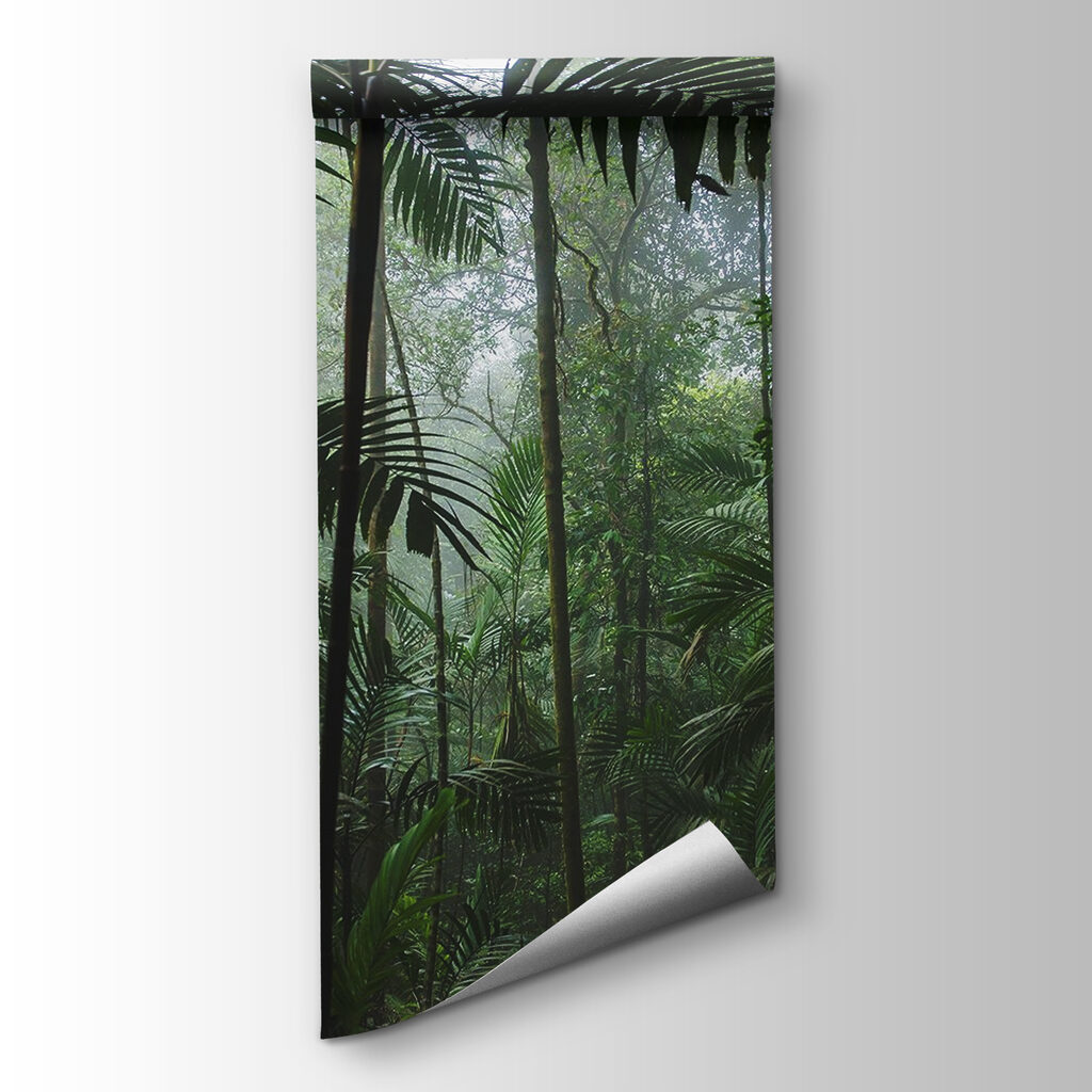 Tussen hoge junglepalmen — productweergave