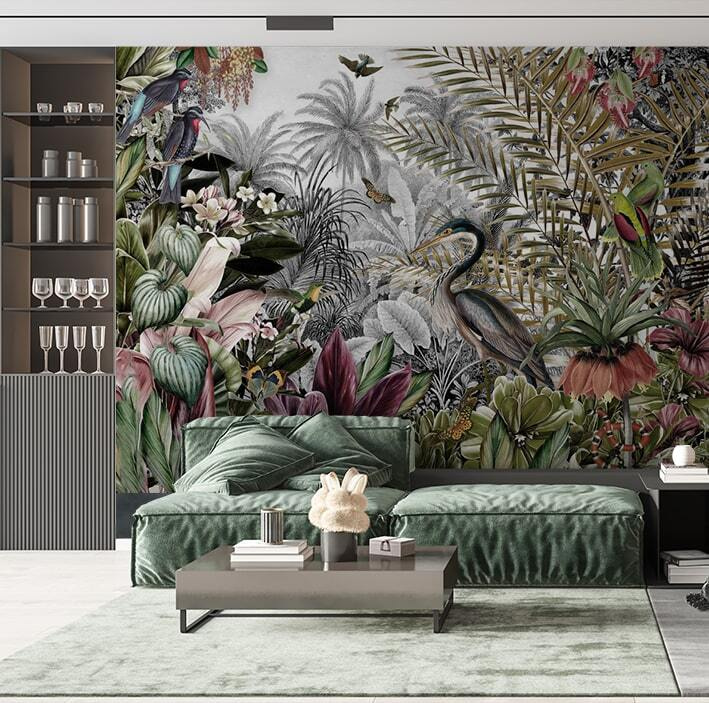 Reiger tussen volle bladeren — interieur 2
