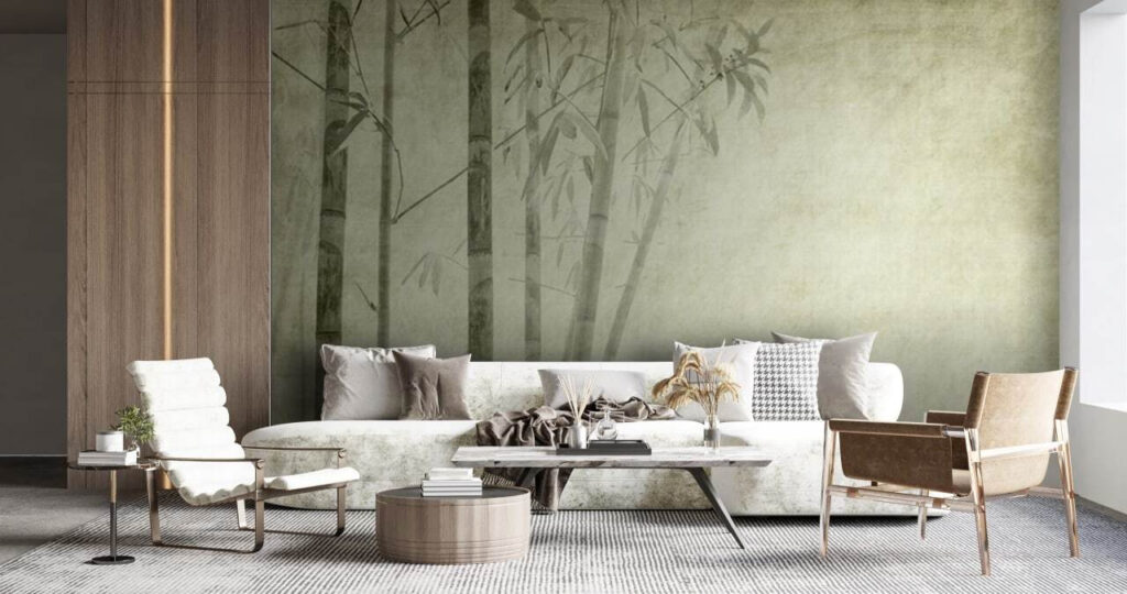Bamboe in verweerde zandtinten — interieur 3