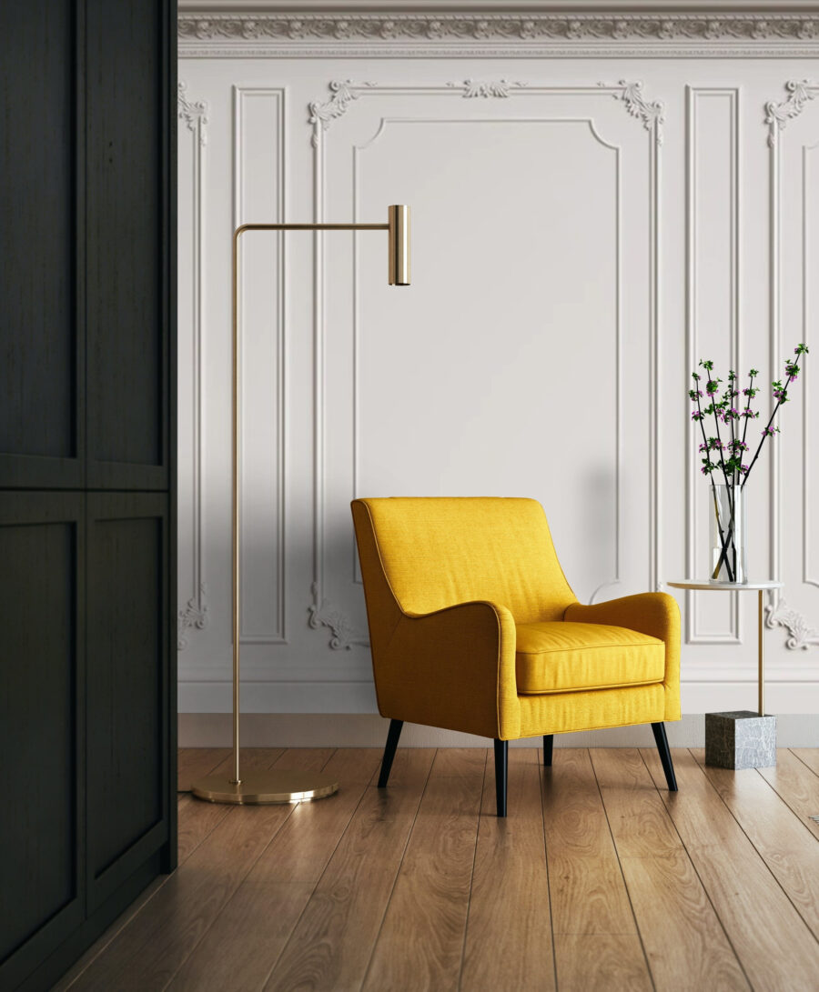 Elegant ontwerp met verfijnde details in een interieur