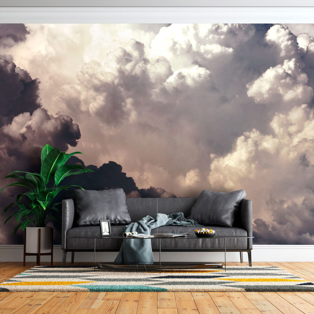 Donkere wolken rond zonlicht — interieur 1