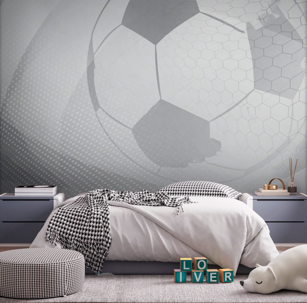 Bal in witte lijnen — interieur 2