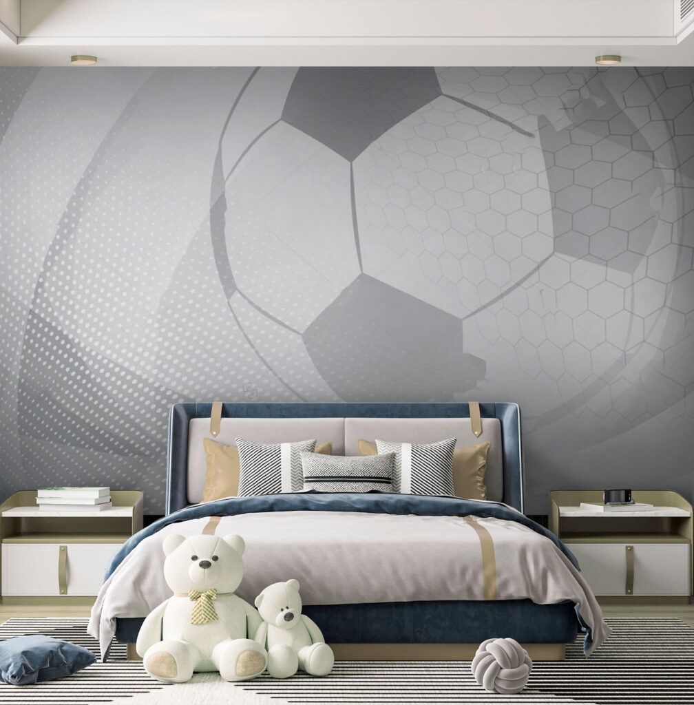Bal in witte lijnen — interieur 3