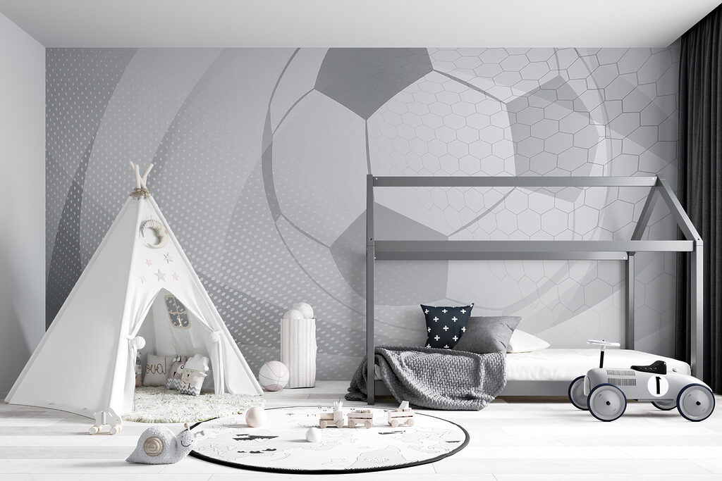 Bal in witte lijnen — interieur 5