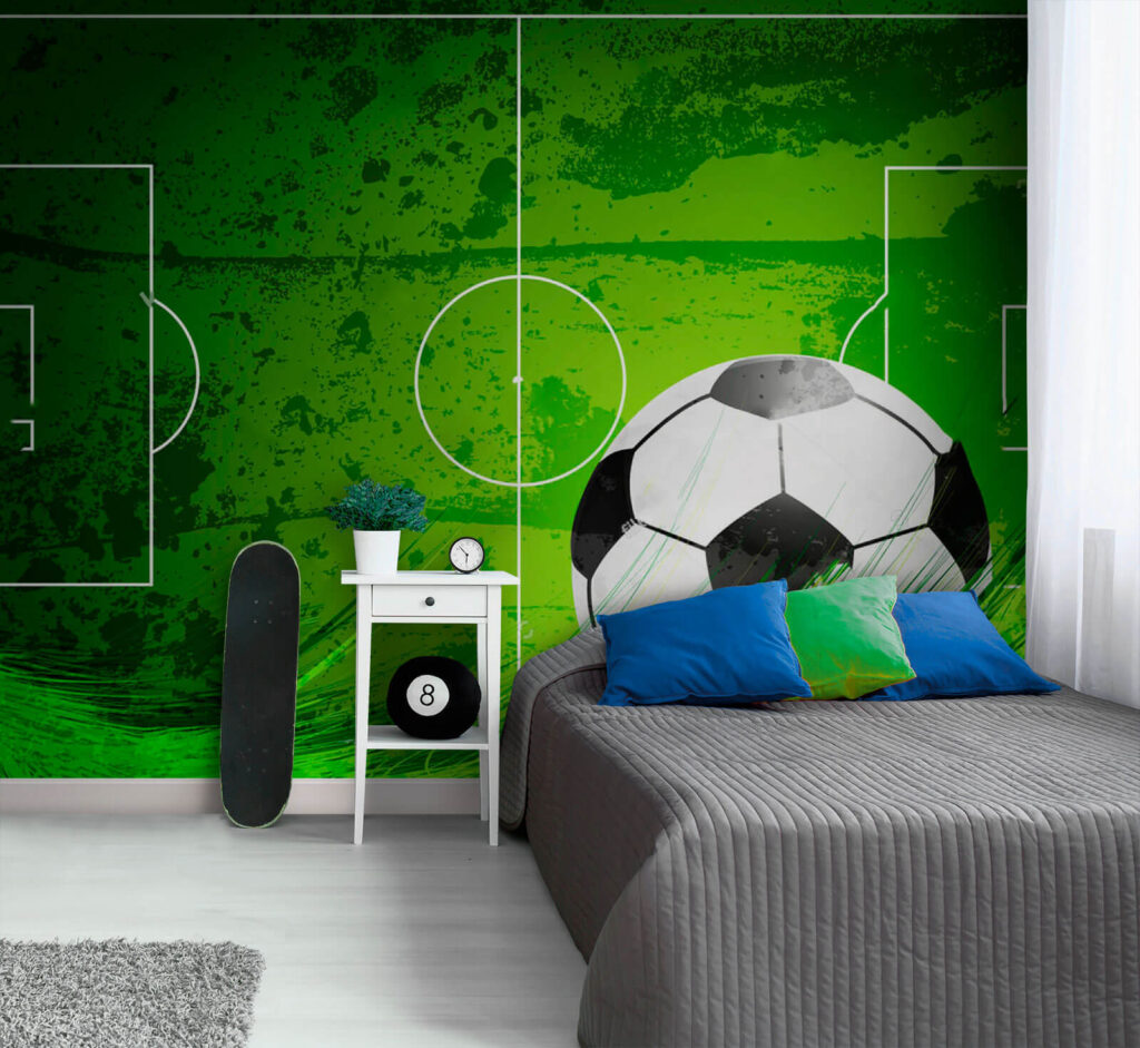 Voetbal voor een veldtekening — interieur 2