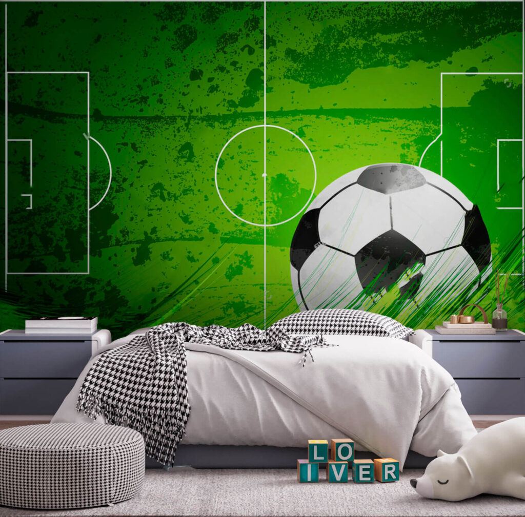 Voetbal voor een veldtekening — interieur 3