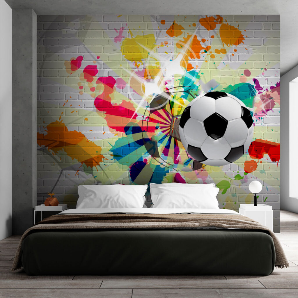 Voetbal voor bonte draaischijf — interieur 3