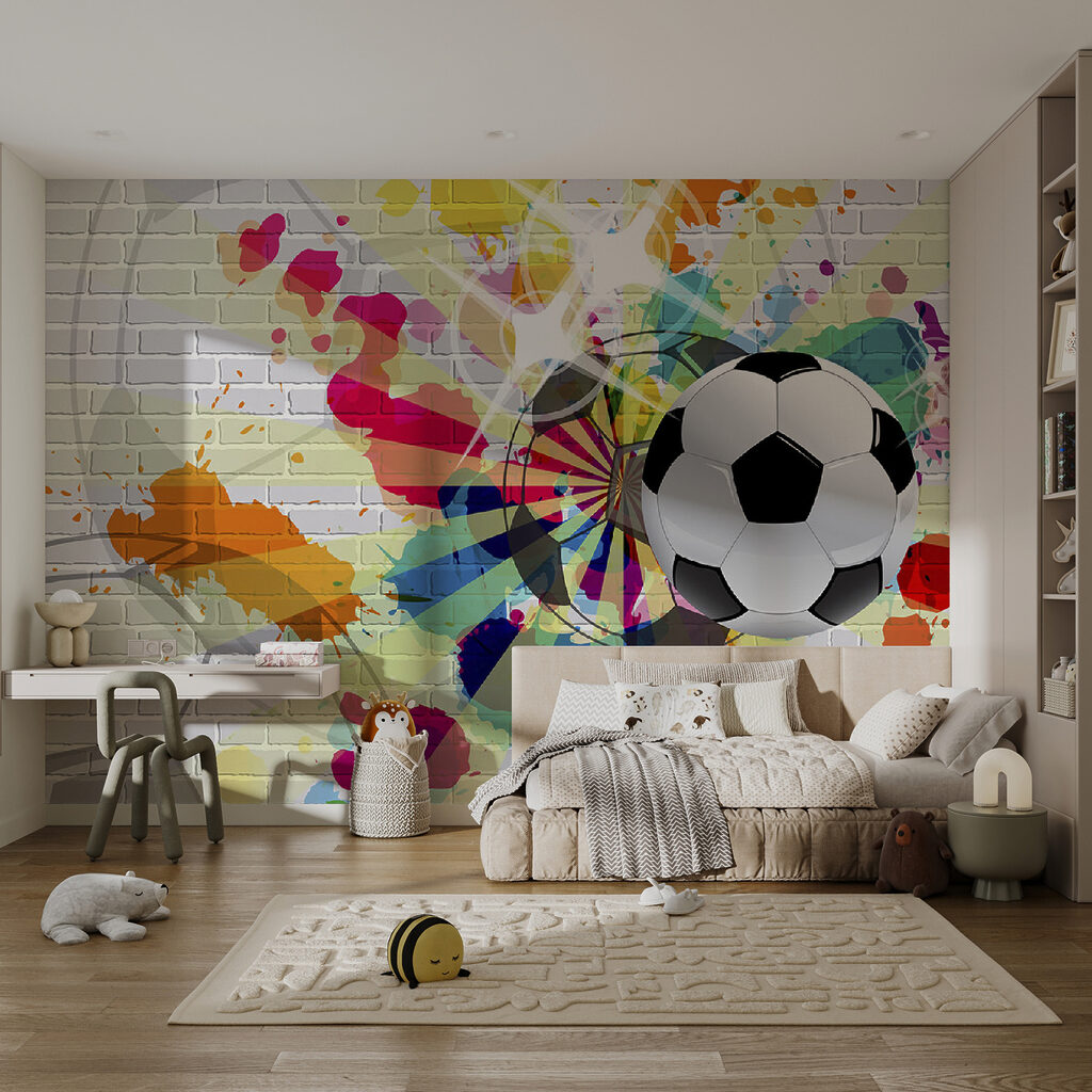 Voetbal voor bonte draaischijf — interieur 5