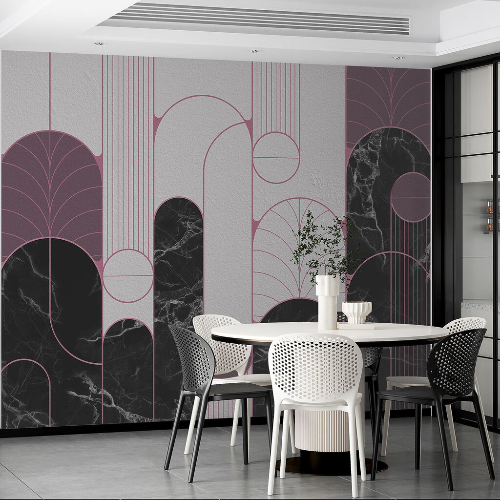 Bogen, cirkels en bladlijnen — interieur 2